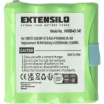 Batterie compatible avec motorola tlkr t3, t4, t5, t50, t6, t60, t61, t7, t8, t80 radio talkie - walkie ...