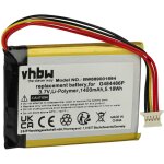 Batterie compatible avec polar v650 gps compteur de v�lo (1400mah, 3, 7v, li - polym�re) - vhbw
