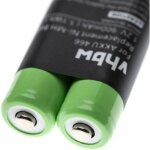 Vhbw - batterie remplacement pour grundig gzs2100, 466 pour dictaphone (900mah, 1, 2v, nimh)