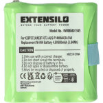 Batterie remplacement pour motorola ixnn4002b, lis - p14maa03a1ax, bp - 38 pour radio talkie - walkie ...