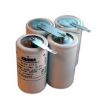 Saft - batterie 4. 8v 4a 4 vtd baes losange 131314