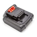 Batterie vhbw 2000mah (14. 4v) pour outils black & decker lgc120, lmt16sb - 2, lst220, mfl143k, mfl143kb. ... Batterie vhbw 2000mah (14. 4v) pour outils black & decker lgc120, lmt16sb - 2, lst220, mfl143k, mfl143kb. ...