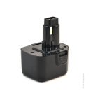 Nx - batterie visseuse, perceuse, perforateur, . . . compatible black & decker 12v 1. 5ah - am