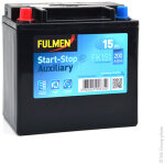 Batterie voiture 12v 15ah agm ? technologie plomb �tanche ? intensit� 200a ? dimensions 15x9x14. 5cm ...