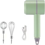 Batteur d'oeuf �lectrique pochette de poche rechargeable m�langeur de nourriture de lait fr�re cr�me ...