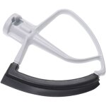 Batteur plat compatible avec kitchenaid classic robot de cuisine - accessoire mlangeur flexible, noir ...