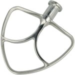 Batteur plat compatible avec kitchenaid ksm180, ksm160a, ksm155, ksm158 robot de cuisine - accessoire ...