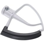 Batteur plat compatible avec kitchenaid ultra - power robot de cuisine - accessoire mlangeur flexible, ...