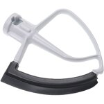 Batteur plat remplacement pour kitchenaid 5kfe5t pour robot de cuisine - accessoire mlangeur flexible, ...