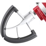 Batteur plat pour batteur sur socle kitchenaid, batteur plat � bord flexible, accessoires de m�langeur ...