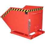 Bauer - benne basculante sdlohn kk 600, peinte, rouge feu