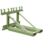 Bauer - s�dlohn soul�ve - bo�te � ordures mh - ii, laqu�, vert r�s�da