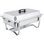 Bc - elec - f433 - 1 rchaud chauffe - plats gn1 / 1 bain marie avec couvercle, 60x37x29cm