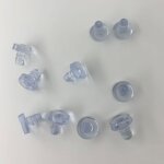 Bebusingoto 20x support protecteur de plaques en verre miroir pivotant caoutchouc transparent � enfoncer ...