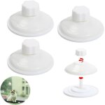 Bebusingoto lot de 4 supports � ventouse de rechange pour fen�tre de lit pour chat avec vis d'ancrage, ...