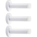 Bebusingoto butoir de porte de 3, 5 pouces, 3 pi�ces, butoir de porte mural en acier inoxydable pour ...