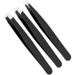 Bebusingoto pince � �piler pour sourcils, cils, poils incarn�s �chardes poils du visage tiques, pointe ...