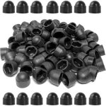 Bebusingoto plastique d�me boulon �crou protection capuchon caches m8 / 13mm hexagonal vis cache noir ...