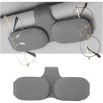 Bebusingoto porte - lunettes de soleil pour pare - soleil de voiture, porte - lunettes magn�tique en ...