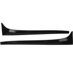 Becquet d'aile lat�rale de fen�tre arri�re de voiture abs, 2 pi�ces, adapt� pour volkswagen golf 7 14 ...