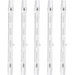 Beijiyi - 100w 118mm r7s dimmable ampoule halog�ne crayon blanc chaud 2800k r7s lin�aire 1500lm projecteur ...
