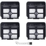 Beijiyi ? lot de 4 filtres hepa pour aspirateur dreame h12 pro ? filtration 99, 9 % ? lavables et r�utilisable ...