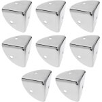Beijiyi - 8 pi�ces 39mm coin angle brace protecteurs festonn� m�tal angle droit coin gardes pour bo�te ...