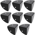 Beijiyi - 8 pi�ces 39mm coin angle brace protecteurs festonn� m�tal angle droit coin gardes pour bo�te ...