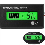 Beijiyi - compteur de batterie dc avec alarme, testeur de batterie voiture, moniteurs de batterie, voltm�tre, ...