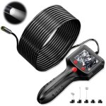 Beijiyi - endoscope 1080p hd cam�ra d'inspection industrielle ip67 avec �cran ips 2, 4' lumi�res led ...