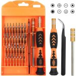 Beijiyi - kit tournevis de pr�cision 33 en 1, mini outils de r�paration pour lunettes, t�l�phone, informatique ...