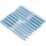Beijiyi - m10x80mm boulons de suspension torx, vis � cheville � double extr�mit�, fixation murale, fixation ...