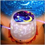 Beijiyi - musique projecteur lampe enfant, p�pini�re lampes �toiles tournantes pour enfants �toiles