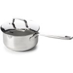 Beka - casserole avec bec verseur et son couvercle maestro 16 cm en inox