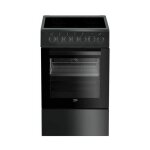 Beko - cuisini�re vitroc�ramique convection naturelle 65l 50cm, fss57100gac