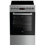 Beko - cuisinière vitrocéramique fsm57300gx acier Beko - cuisinière vitrocéramique fsm57300gx acier