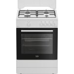 Beko fbg62010dw cuisini�re a gaz blanc