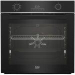 Beko - four int�grable multifonction 72l 60cm pyrolyse noir bbie18302xfps - 1