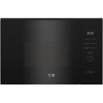 Beko - four micro - ondes et gril encastrable 20l, 800w. s�curit� enfant, 8 programmes de cuisson automatiques ...