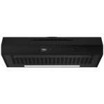 Beko - hotte casquette 60cm 295m3 / h m�tal hns61212xh
