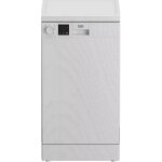 Beko ? lave - vaisselle 45cm 10 couverts 49db inox ? pose libre ? classe d ? 5 programmes de lavage ? ...