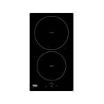 Beko - plaque de cuisson induction 2 feux - l30 cm - hdmi32400dt