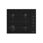Beko - table de cuisson gaz higg64123sb