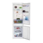Rfrigrateur combin intgrable beko bcha275k4sn - 2 portes - 262 l - semi no frost - blanc