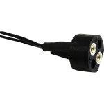 Beli - beco 1254 support d'ampoule culot (mini - lampes): bi - pin 4 mm connexion:  fils 1 pc(s) w242631 ...