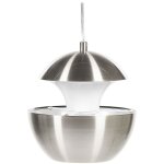 Lampe suspension de plafond design en m�tal argent� id�ale pour salle � manger salon ou couloir au style ...
