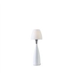 Belid - anemon - petite lampe de table  1 lumire opale, g9