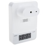 Thermom�tre num�rique infrarouge mural sans contact pour la mesure de la temp�rature corporelle avec ...
