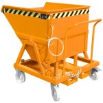 Benne basculante bauer südlohn ks 400, peinte, jaune - orange Benne basculante bauer südlohn ks 400, peinte, jaune - orange
