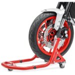 B�quille d'atelier avant range moto l�ve constands xb2 rouge